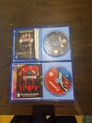 FIFA 18 y FIFA 20 PS4