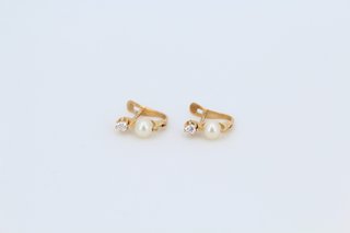 Pendientes Dormilones Perla Bebé.Ref:043-04-00251.