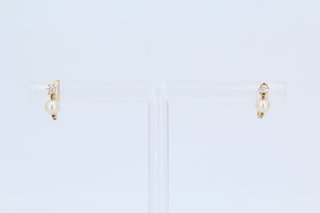 Pendientes Dormilones Perla Bebé.Ref:043-04-00251.