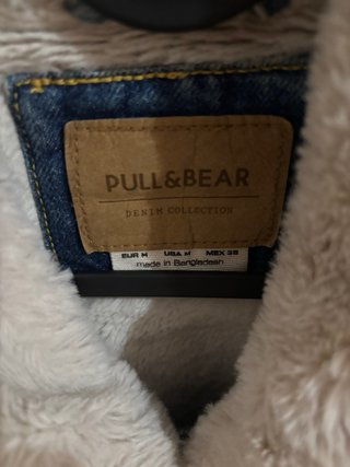 Chaqueta vaquera Pull&Bear con forro