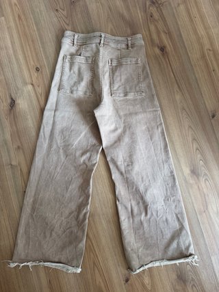 Pantalones Zara color café