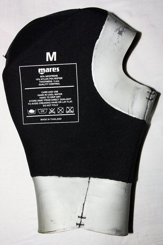 Traje seco buceo Mares