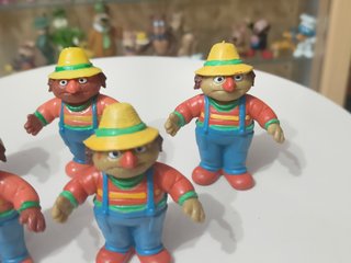 5 figuras goma pvc comics spain Don Pinpon años 80