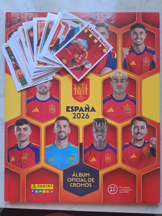 Álbum Cromos España 2026 Panini