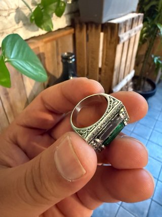 Anillo de plata