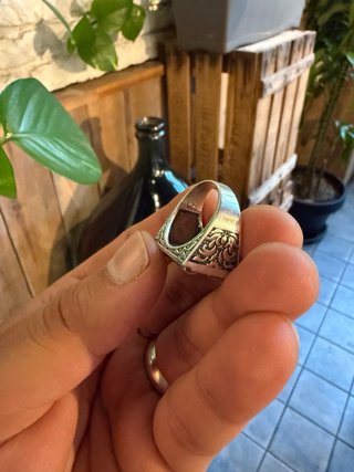 Anillo de plata