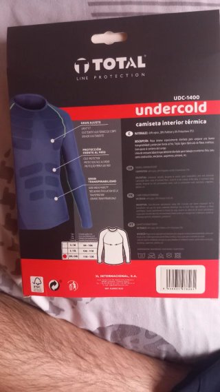Conjunto térmico Undercold (camiseta y pantalón)