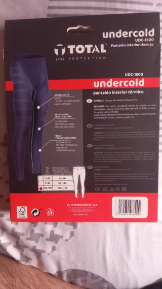 Conjunto térmico Undercold (camiseta y pantalón)