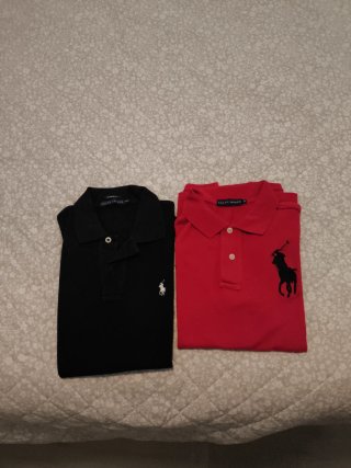 2 Polos Ralph Lauren Mujer Talla M
