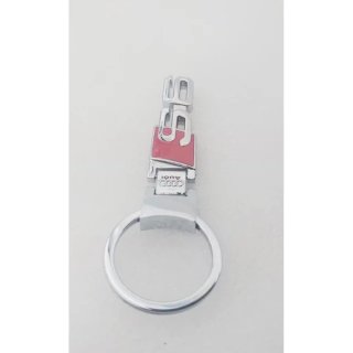 LLAVERO METALICO AUDI LOGO S6 SIMBOLO CROMADO