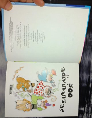 Libro Infantil 300 adivinanzas Susaeta