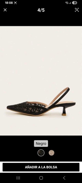 Zapatos de vestir negros para mujer