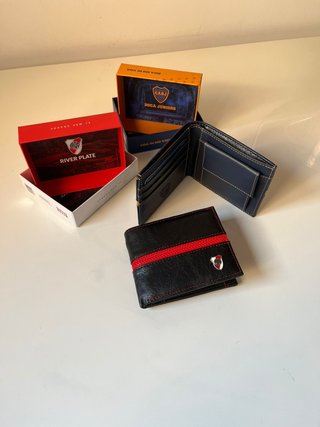 Combo Boca o River!!  Billetera y Vaso Premium