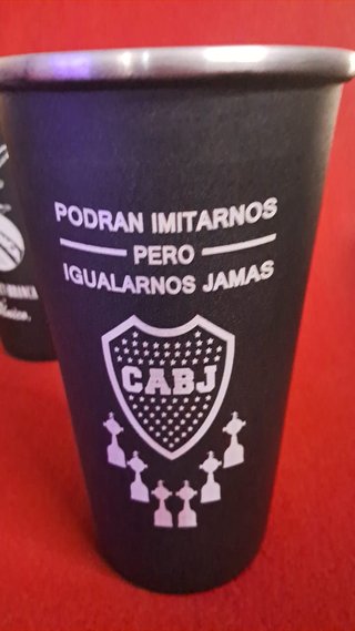 Combo Boca o River!!  Billetera y Vaso Premium