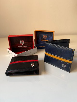 Combo Boca o River!!  Billetera y Vaso Premium
