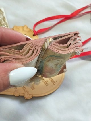 4 pezzi decorazioni libro Madonna prezzo per tutto