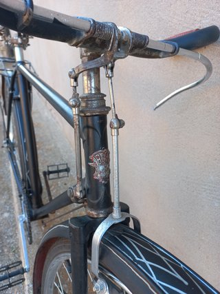 Bicicleta antigua varillas BH años 50. Funcionando
