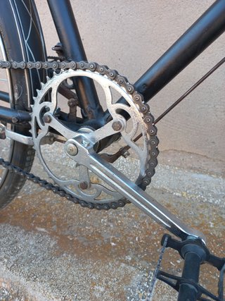 Bicicleta antigua varillas BH años 50. Funcionando