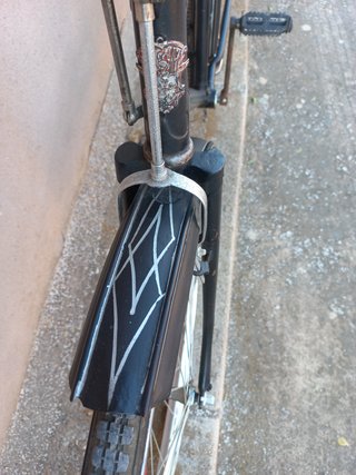 Bicicleta antigua varillas BH años 50. Funcionando