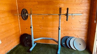 HOME GYM | Rack Adonis + Banco Multiposición Marcy