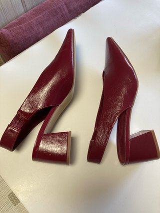 Zapatos ZAPSHOP mujer negros y rojos los rojos 39