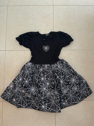 Disfraz Bruja Spiderweb Brilla Oscuridad Talla 10