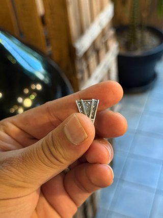 Anillo Plata con Piedra Roja