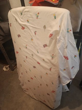 Colchón cuna con estampado