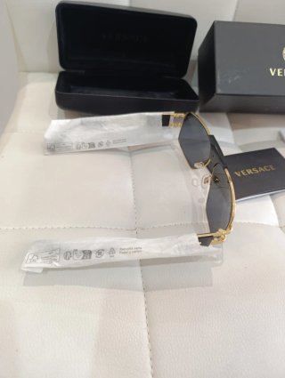 Gafas de Sol Versace Doradas y Grises