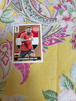 Cromo Mundial Extra Bronce - Mohamed Salah C.Real