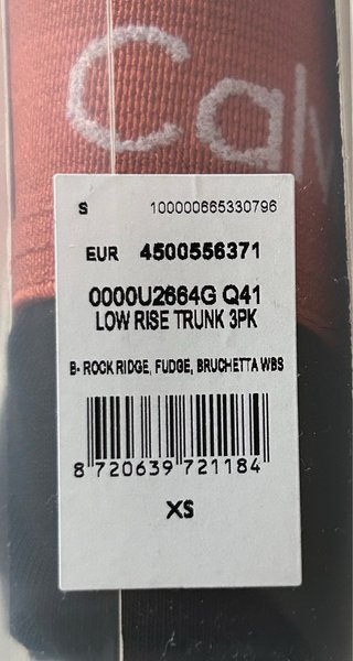 Calvin Klein 3 Pack Boxer Algodón Stretch