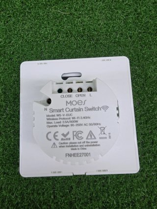 Interruptor Cortina Inteligente WiFi Moes