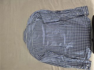 Camisa cuadros azul Sfera Men Talla M