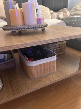 Mesa de centro de madera