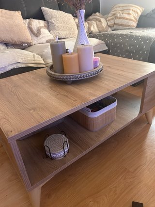 Mesa de centro de madera