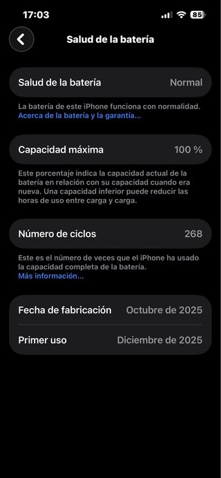 iPhone 16e 128GB Azul