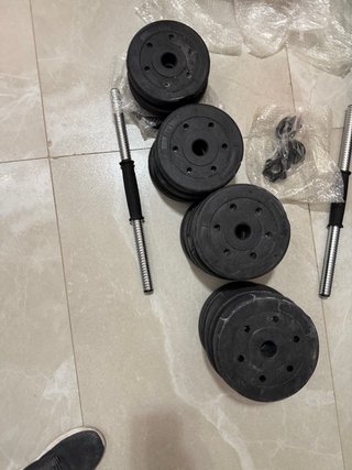 Set Mancuernas 30 KG - 2 Unidades