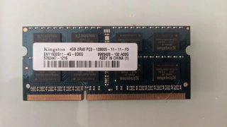 Kingston 4GB DDR3 SO-DIMM PC3-12800S