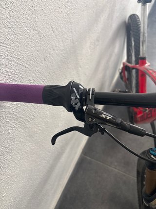 Bici carbonio Coluer Poison Monoplato Fox