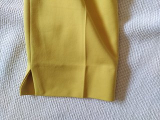 Pantalón Zara Amarillo Talla L