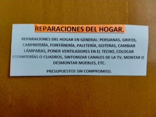 Reparaciones del hogar