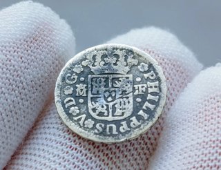 Medio Real Felipe V 1738
