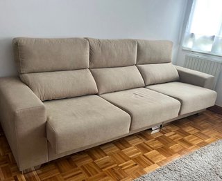 Sofá Diana Plus Beige viscoelastico
