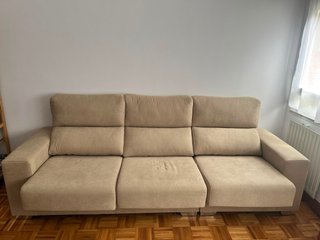 Sofá Diana Plus Beige viscoelastico