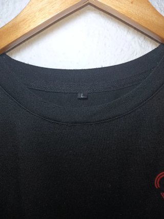 Camiseta oversize con estampado japonés