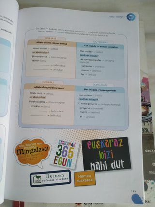 Euskara eta literatura, 2 DBH