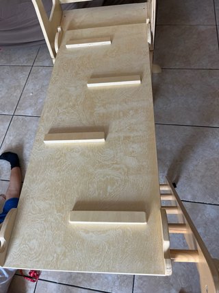 Estructura de escalada para niños
