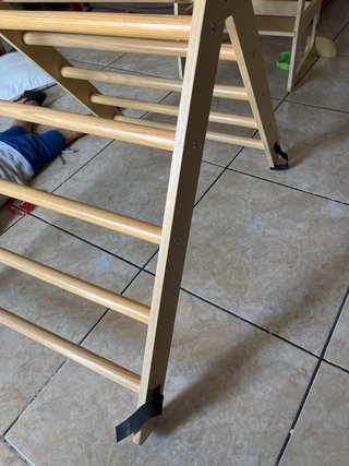 Estructura de escalada para niños