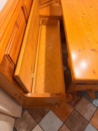 Mesa rinconera de cocina para 5 personas