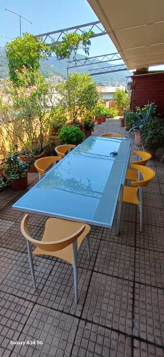 Tavolo Tetide all da 120-245cm +6 sedie Calligaris